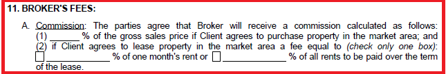 Filling Out A Buyer Representation Agreement